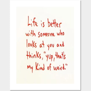 Funny Quote About Life Posters and Art